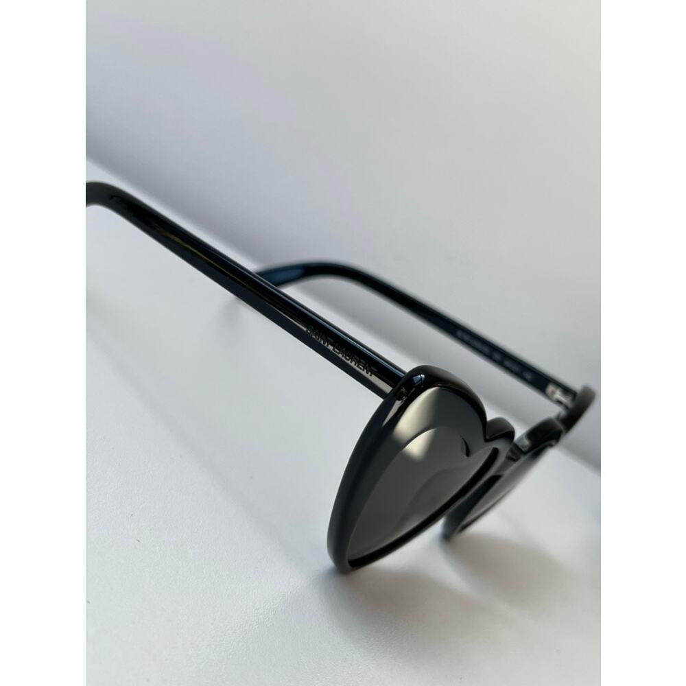 NEW Saint Laurent SL181 Black Heart LouLou Sunglasses - Picture 6 of 7